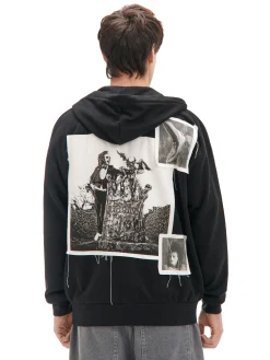 Czarna bluza z kapturem Beetlejuice