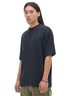 Czarna gładka koszulka