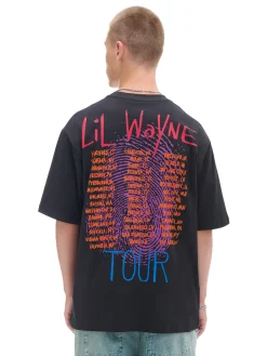 Czarna koszulka Lil Wayne