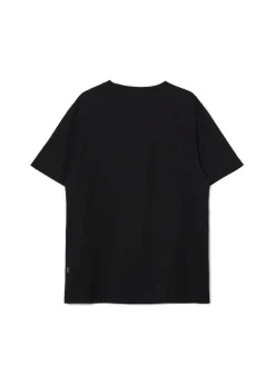 Czarna koszulka z nadrukiem Cropp