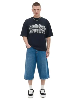 Czarna koszulka z nadrukiem Pusha T.