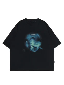 Czarna koszulka z printem