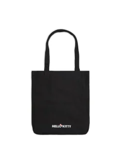 Czarna płócienna torba Hello Kitty