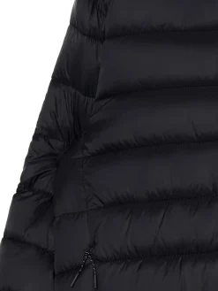 Czarna pikowana kurtka basic