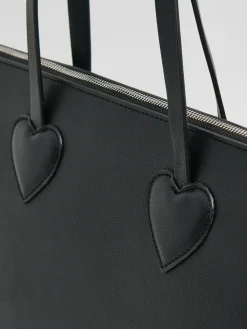 Czarna torba shopper