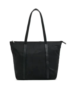 Czarna torebka shopper