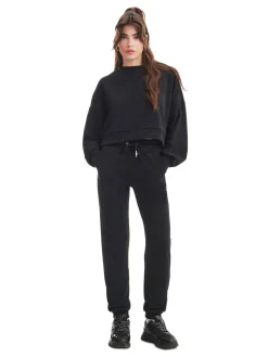 Czarne dresowe joggery