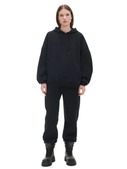 Czarne dresowe joggery