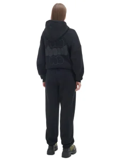 Czarne dresowe joggery