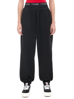 Czarne dresowe joggery