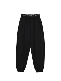 Czarne dresowe joggery