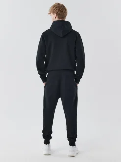 Czarne dresowe joggery regular