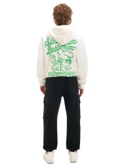 Czarne jeansowe joggery