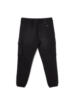 Czarne jeansowe joggery