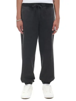 Czarne jeansowe joggery