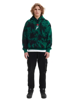 Czarne jeansowe joggery cargo