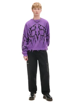 Czarne jeansy baggy balloon