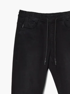 Czarne jeansy jogger