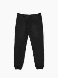 Czarne jeansy jogger