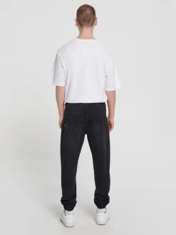 Czarne jeansy jogger