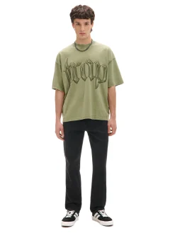 Czarne jeansy regular