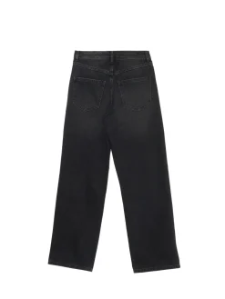 Czarne jeansy straight PETITE