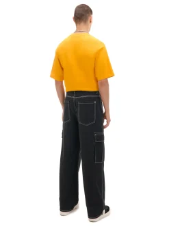 Czarne jeansy super baggy