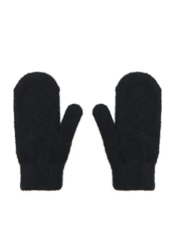 Czarne rękawiczki jednopalczaste