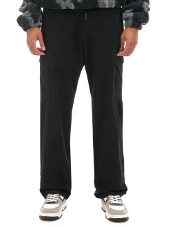 Czarne spodnie jogger loose