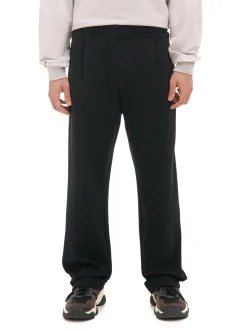 Czarne spodnie z dżerseju