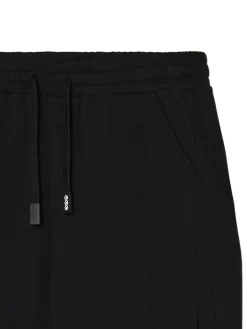 Czarne sportowe joggery regular