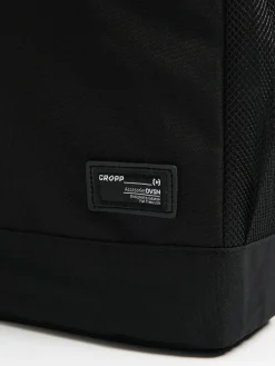 Czarny pojemny plecak