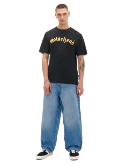 Czarny T-shirt z nadrukiem Motörhead UNISEX