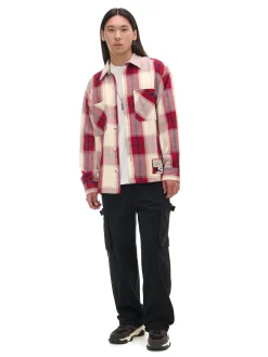 Czerwona koszula w kratę