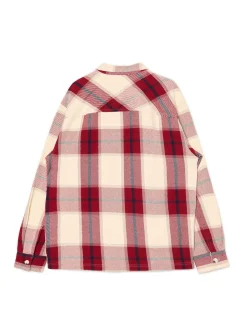 Czerwona koszula w kratę