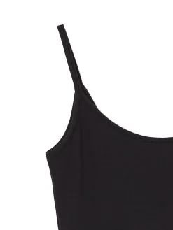 Dopasowany czarny kombinezon