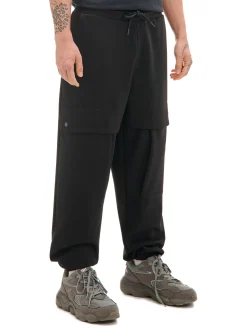 Dresowe joggery z kieszeniami na napy