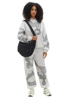 Dresowe joggery z motywem łańcucha