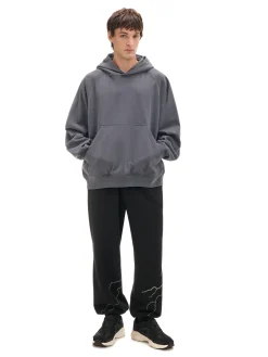 Dresowe joggery z odblaskowym printem