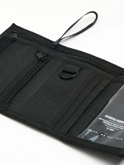 Duży czarny portfel