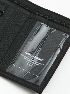 Duży czarny portfel