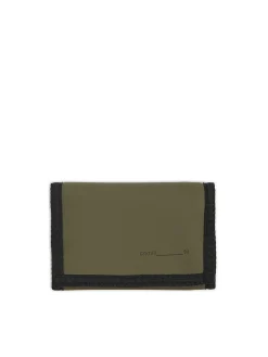 Duży oliwkowy portfel