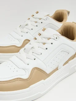 Dwukolorowe sneakersy