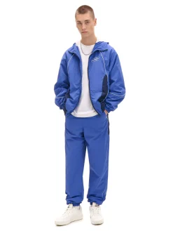 Granatowe spodnie joggery basic