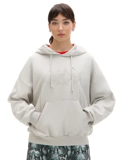 Jasna bluza z aplikacją UNISEX