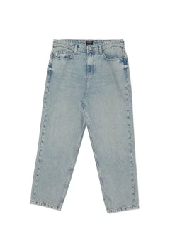 Jasne jeansy loose