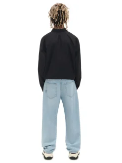 Jasne jeansy relaxed