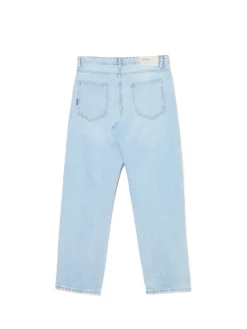 Jasne jeansy relaxed