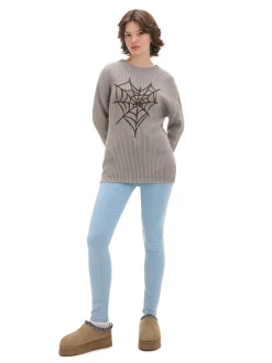 Jasne jeansy skinny push up