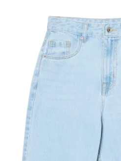 Jasne jeansy wide leg TALL